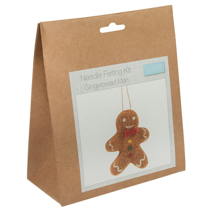 Gingerbread Man | Christmas Needle Felting Craft Kit