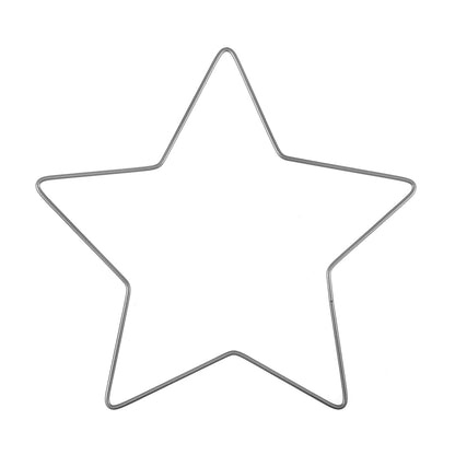 Metal Christmas Star | 20 or 25cm | Gold or Silver | Crafts & Floristry Projects