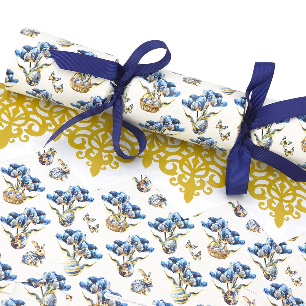 Easter in Blue | Cracker Making Craft Kit | Make & Fill Your Own