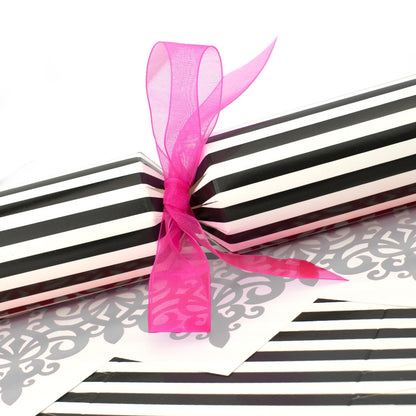 Simply Monochrome Stripes | Cracker Making Craft Kit | Make & Fill Your Own