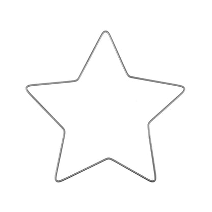 Metal Christmas Star | 20 or 25cm | Gold or Silver | Crafts & Floristry Projects