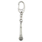 Microphone | Chunky English Pewter 3D Keyring | Little Gift | Cracker Filler