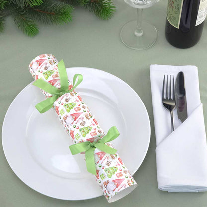 Watercolour Christmas Gonks | Cracker Making Craft Kit | Make and Fill Your Own