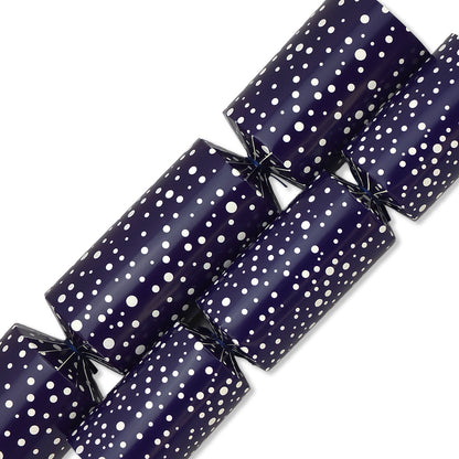 Midnight Blue Snowfall | Christmas Cracker Making Kit | Make & Fill Your Own