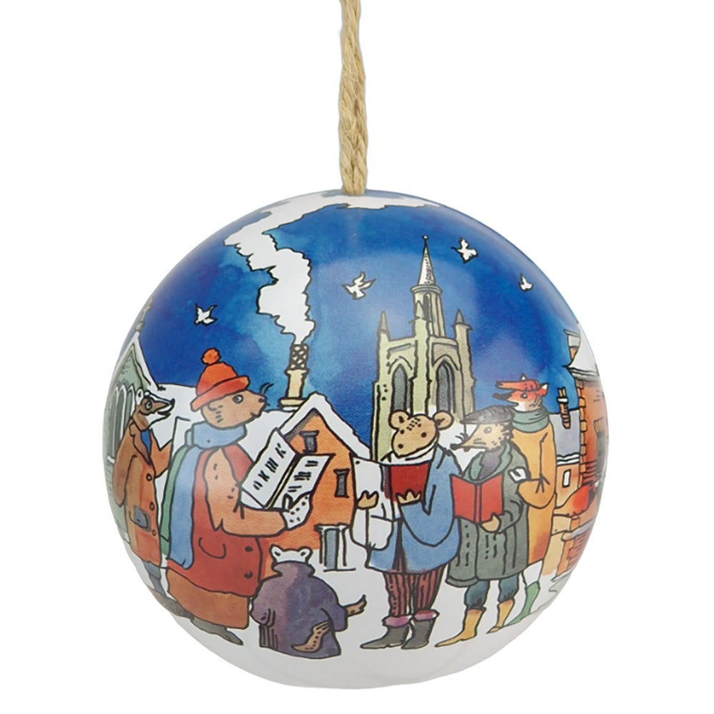 Fillable Tinware Bauble | Christmas Winter Scene | Emma Bridgewater | 7cm