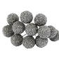 12 Wired Silver Glittered Berries for Christmas Wreaths & Faux Floristry