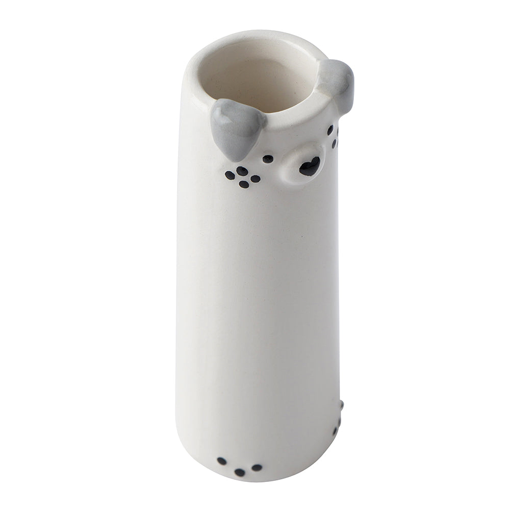 Dog | Ceramic Bud Vase | Little Gift | Cracker Filler