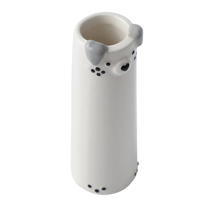 Dog | Ceramic Bud Vase | Little Gift | Cracker Filler