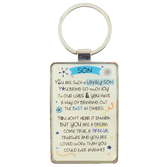 Son Verse | Metal Keyring | Little Gift | Cracker Filler