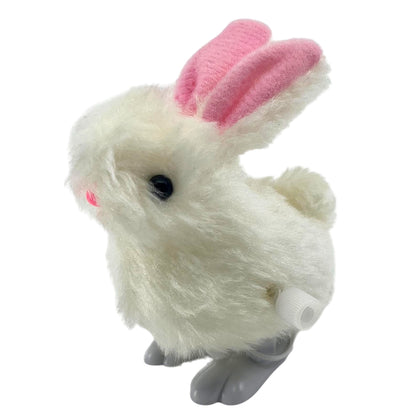 Wind-up & Hopping White Rabbit | Easter Bunny | Cracker Filler