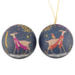 Fillable Tinware Christmas Spherical Bauble | Sara Miller | 7cm Wide