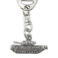 WW2 Churchill Tank | English Pewter 3D Keyring | Little Gift | Cracker Filler