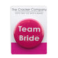 Team Bride | 38mm Button Pin Badge | Mini Gift | Cracker Filler