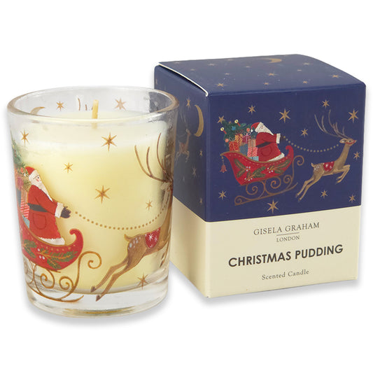 Christmas Night Sky Scented Candle | Gisela Graham | Boxed Gift | 6cm Tall