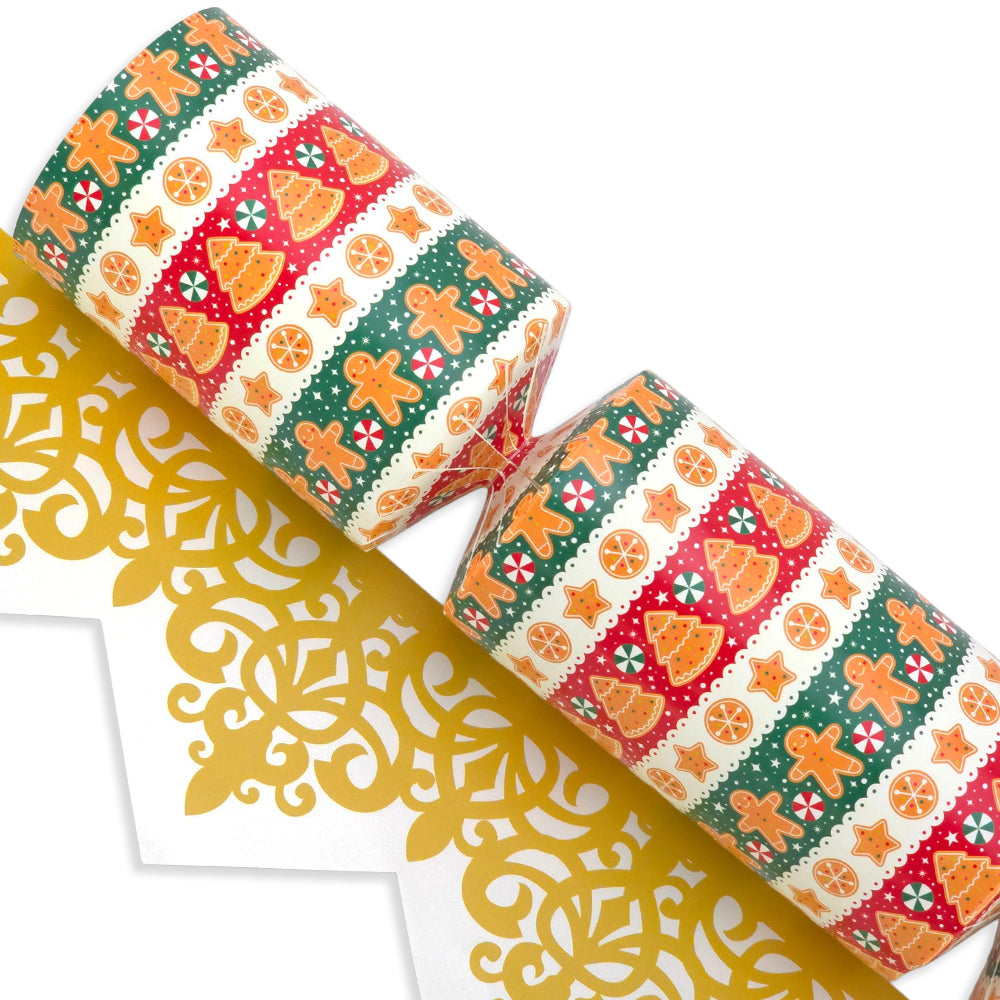 Gingerbread Christmas | Cracker Making Craft Kit | Make & Fill Your Own