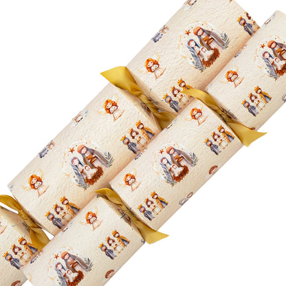 Watercolour Nativity | Christmas Cracker Making Craft Kit | Make & Fill Your Own