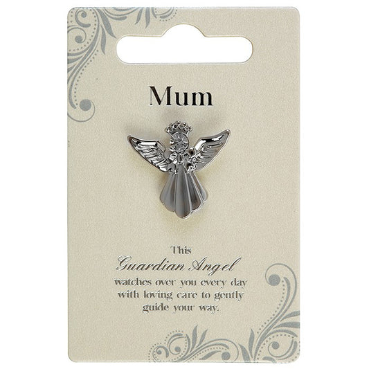 Mum | Guardian Angel Pin Badge | Mini Gift | Cracker Filler