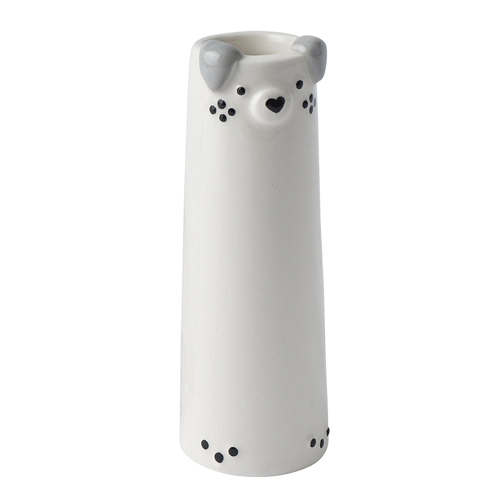 Dog | Ceramic Bud Vase | Little Gift | Cracker Filler