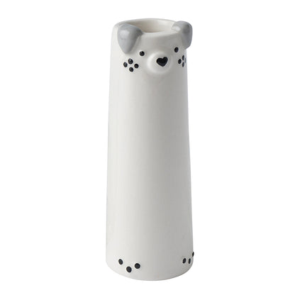 Dog | Ceramic Bud Vase | Little Gift | Cracker Filler