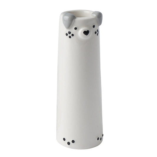 Dog | Ceramic Bud Vase | Little Gift | Cracker Filler