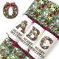Letters A to Z | Single Christmas Cracker Making Craft Kit | Traditional Design