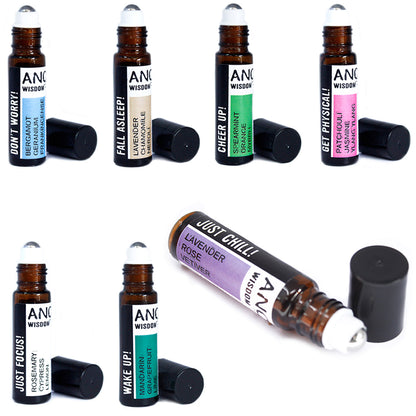 Wellbeing & Zen | 10ml Roll On Essential Oil Blend | Cracker Filler Gift