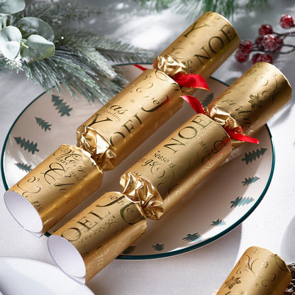 Gold Foil | 8 Budget Friendly Fill Your Own Crackers | Ready Made