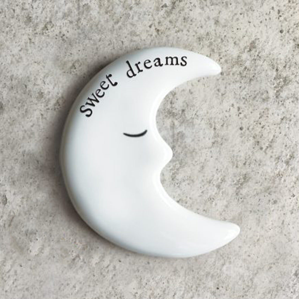 Sweet Dreams | Little Porcelain Moon Token | Cracker Filler Gift