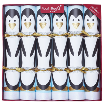 Racing Penguins Game | Chunky Christmas Crackers | 6 Pack | Ready Made