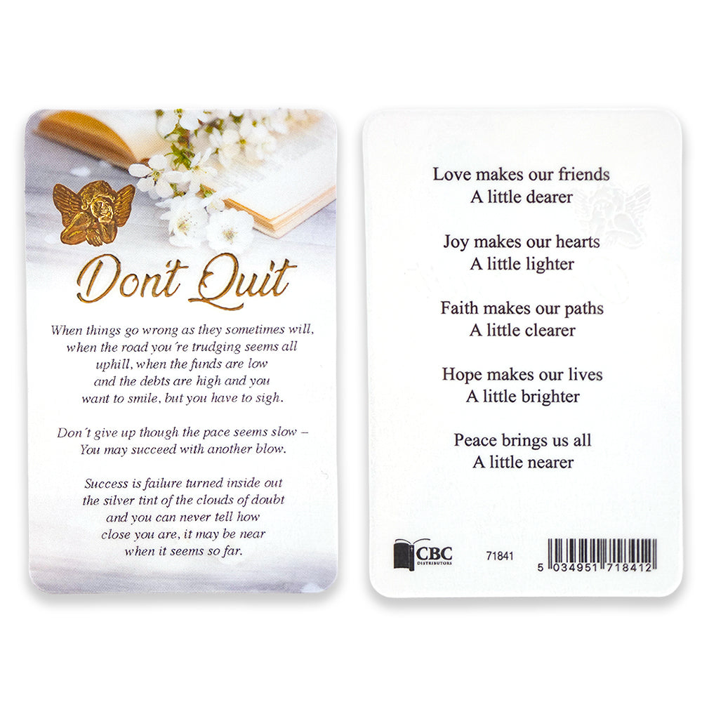 Prayer Card | Foil Detail | Little Christian Gift | Cracker Filler