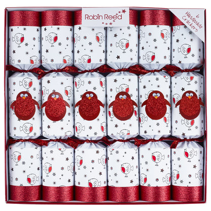 Racing Robin Game | Chunky Christmas Crackers | 6 Pack | Ready Made