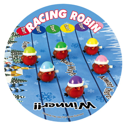 Racing Robin Game | Chunky Christmas Crackers | 6 Pack | Ready Made