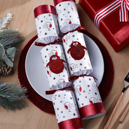 Racing Robin Game | Chunky Christmas Crackers | 6 Pack | Ready Made
