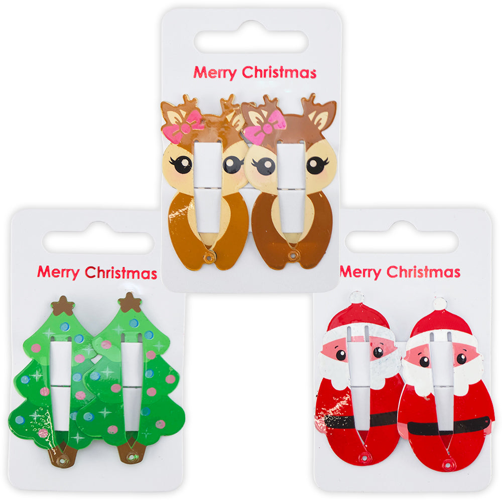 Christmas Character Sleepies | Hair Accessories | 1 Pair | Cracker Filler