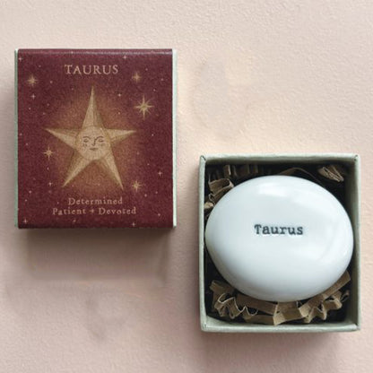 Star Sign | Boxed Zodiac Celestial Pebble Gift | Cracker Filler