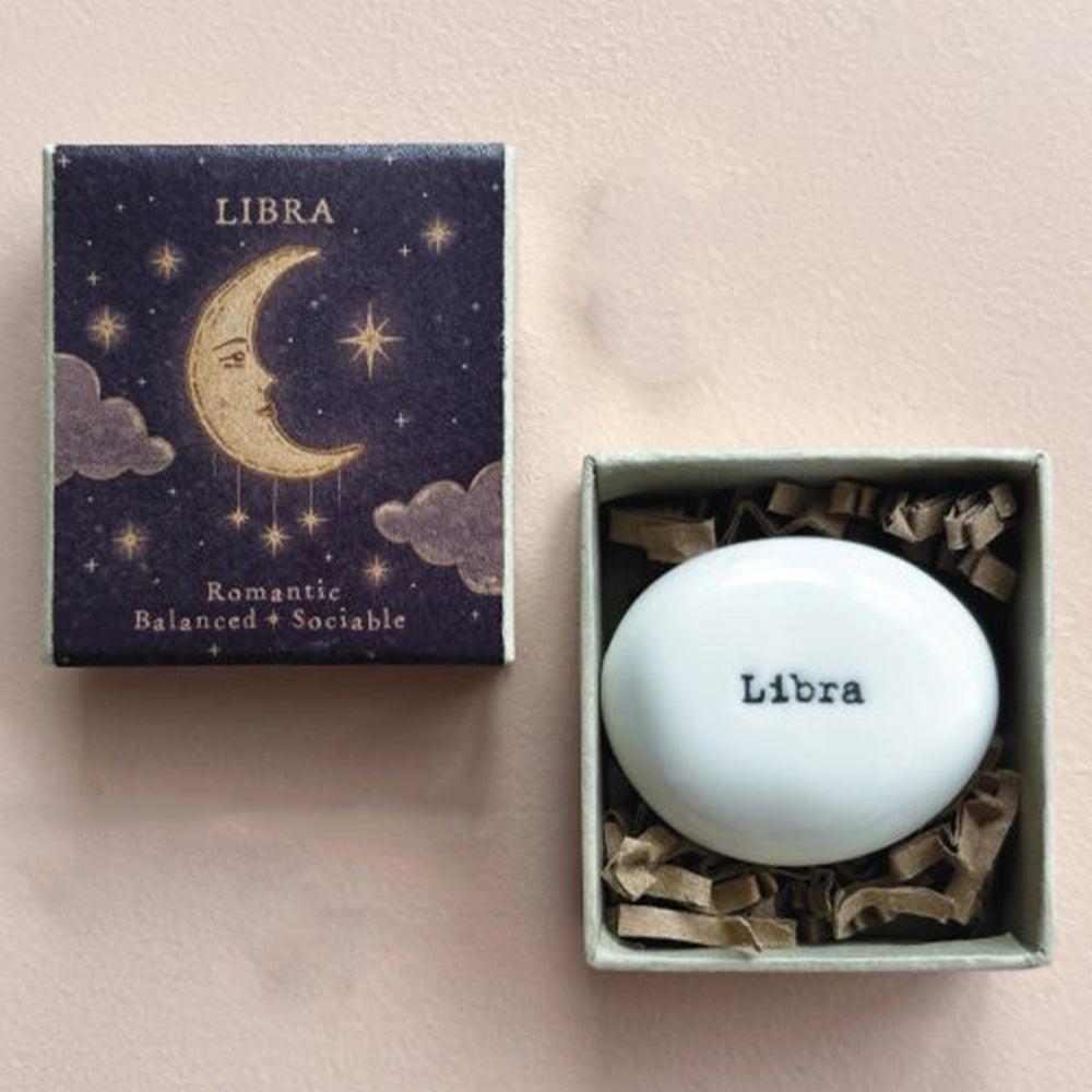 Star Sign | Boxed Zodiac Celestial Pebble Gift | Cracker Filler