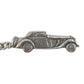 Vintage Car | Chunky English Pewter 3D Keyring | Little Gift | Cracker Filler