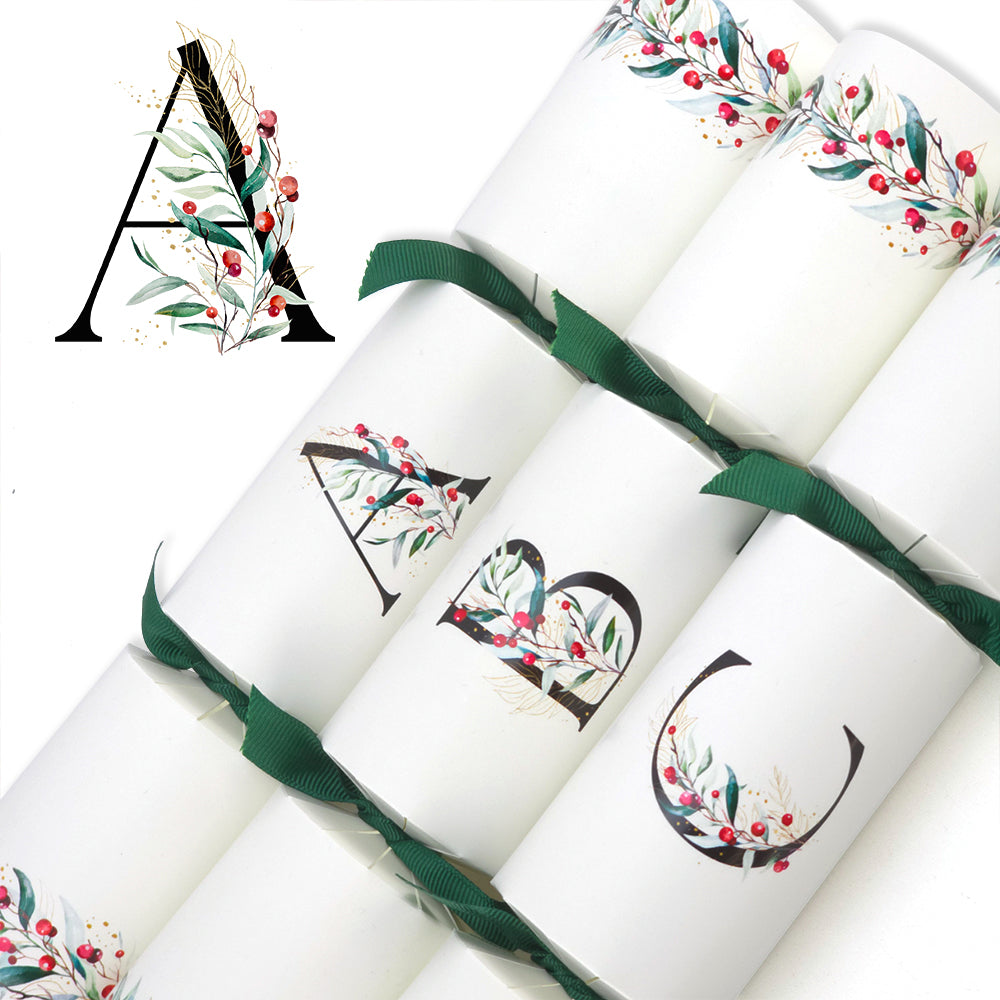 Letters A to Z | Single Christmas Cracker Making Craft Kit | Berries Design