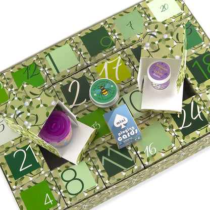 Advent Calendar Making Kit | 24 Cube Boxes & Outer Box | Simply Mistletoe