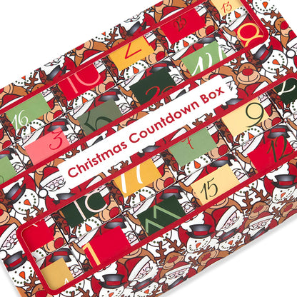 Advent Calendar Making Kit | 24 Cube Boxes & Outer Box | Christmas Character