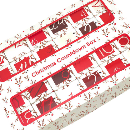 Advent Calendar Making Kit | Cube or Soap Box Style | Googly Rudolph
