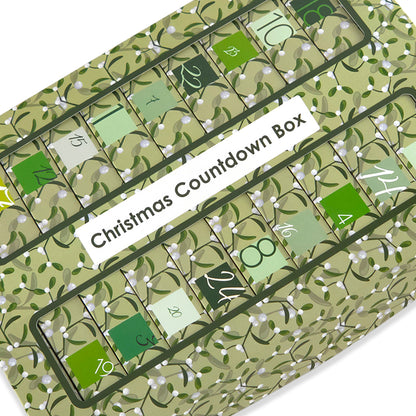 Advent Calendar Making Kit | 25 Soap Boxes & Outer Box | Simply Mistletoe