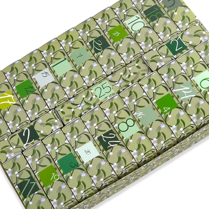 Advent Calendar Making Kit | 25 Soap Boxes & Outer Box | Simply Mistletoe