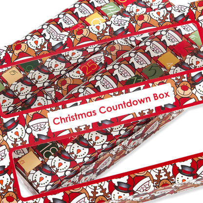 Advent Calendar Making Kit | 25 Soap Boxes & Outer Box | Christmas Character