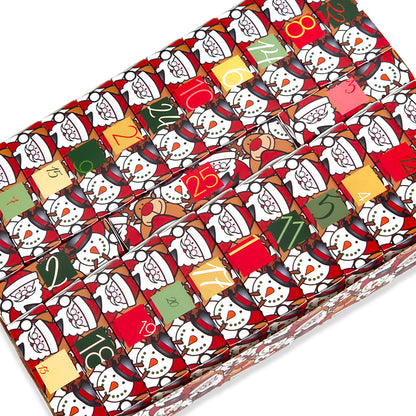 Advent Calendar Making Kit | 25 Soap Boxes & Outer Box | Christmas Character