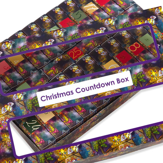 Advent Calendar Making Kit | 25 Soap Boxes & Outer Box | Kids Nativity