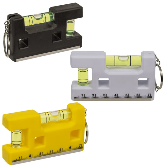 Spirit Level DIY Keyring with Magnet | Single | Mini Gift | Cracker Filler