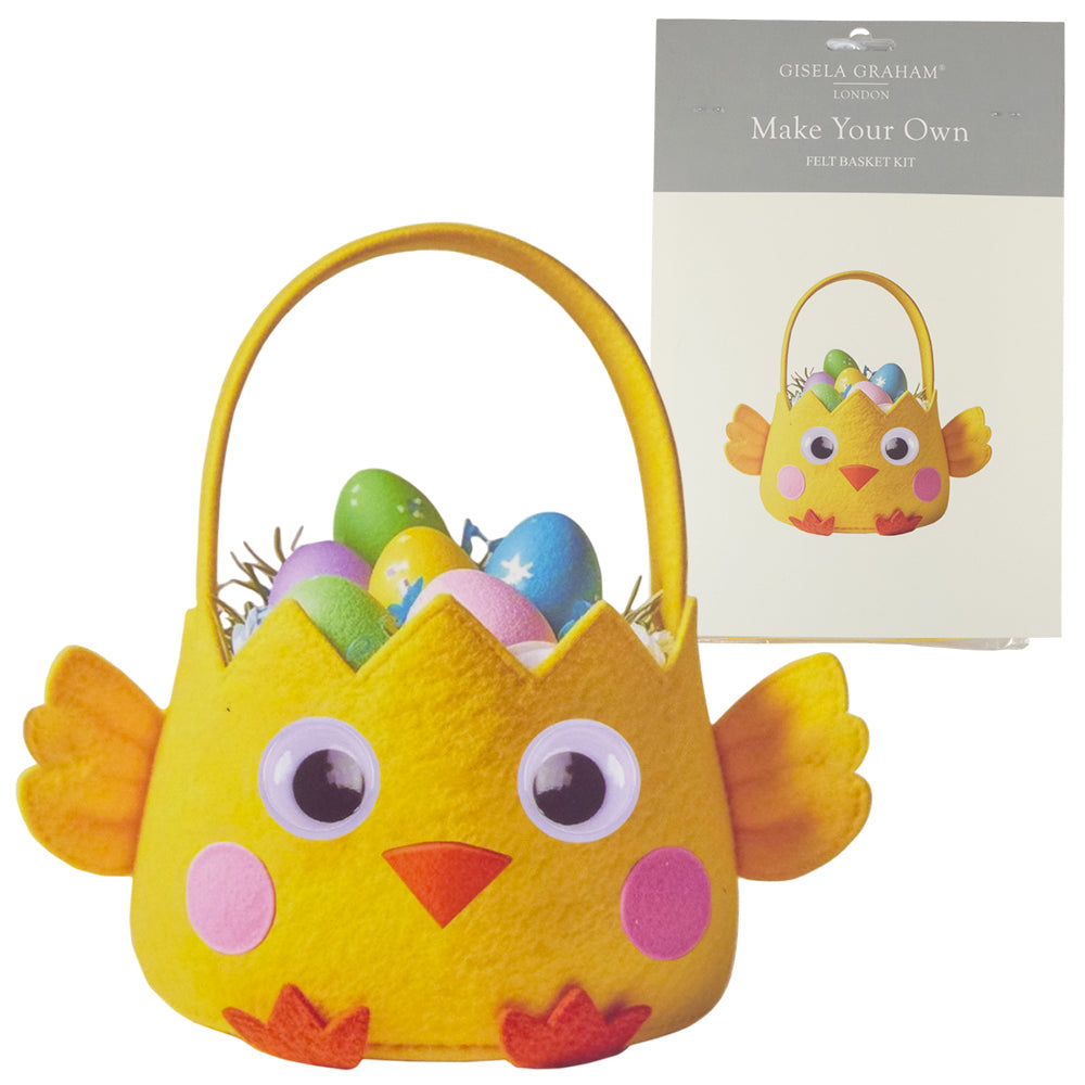 Sew Your Own Easter Chick Basket | Kids Easter Egg Hunt Craft Kit