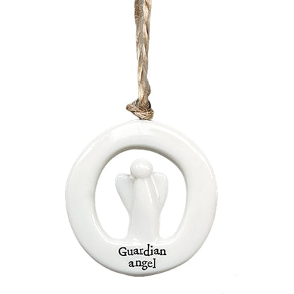 Guardian Angel | Little Porcelain Ornament | Cracker Filler | Little Gift