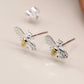 Bee Stud Earrings | Sterling Silver/Gold Plating | Mini Gift | Cracker Filler